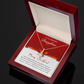 To Our Beloved Daughter - Best - Christmas Gift - Alluring Beauty Necklace