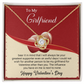 To My Girlfriend - Best Gift For Valentine - Love Knot Necklace