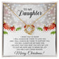 To My Daughter - Christmas Gift - Love Knot Necklace