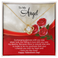To My Angel - Best Gift For Valentine - Forever Love Necklace