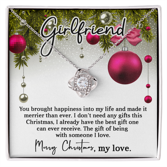 Girlfriend - Christmas Gift - Love Knot Necklace