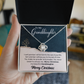 To My Granddaughter - Christmas Gift -Love Knot Necklace