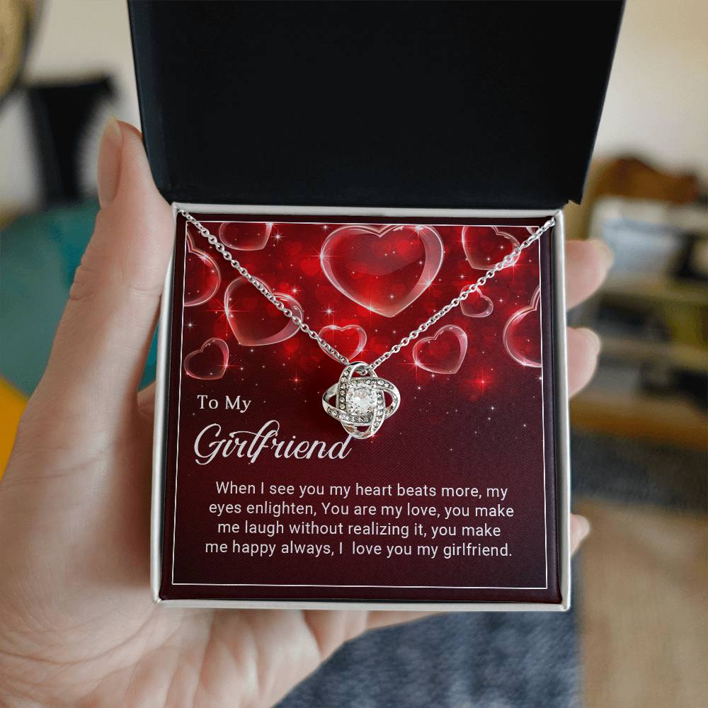 Gifts for Girlfriend - Love Knot Necklace