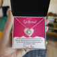 To My Girlfriend - Best Gift For Valentine - Love Knot Necklace