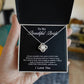 Amazing Gift For Beautiful Bride, Love Knot Necklace For Beautiful Bride