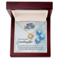 To My Beautiful Granddaughter - Christmas Gift - Love Knot Necklace
