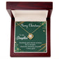 To My Daughter - Christmas Gift - Love Knot Necklace