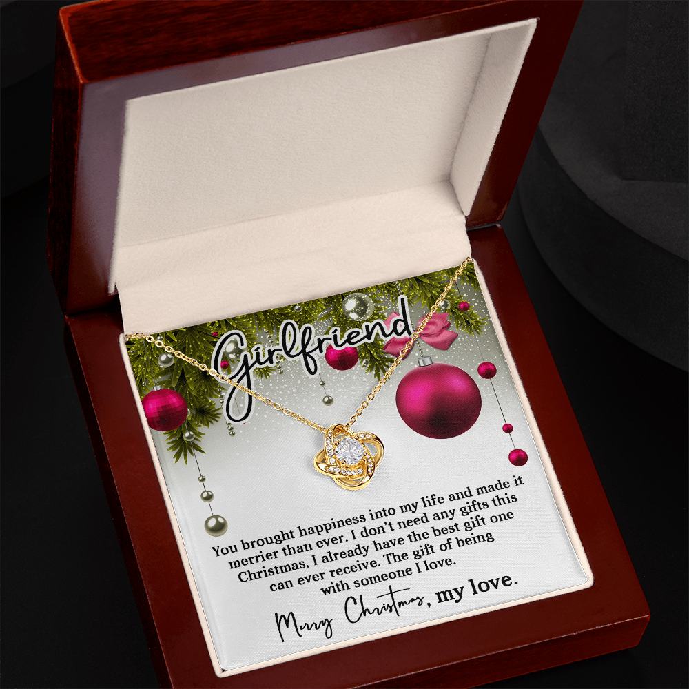 Girlfriend - Christmas Gift - Love Knot Necklace
