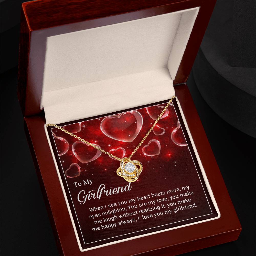 Gifts for Girlfriend - Love Knot Necklace