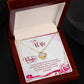To My Wife - Best Gift For Valentine - Love Knot Necklace