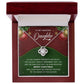 To My Amazing Daughter - Christmas Gift - Love Knot Necklace