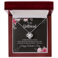 To My Girlfriend You My Queen - Best Gift For Valentine - Love Knot Necklace