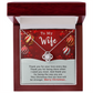 To My Wife - Christmas Gift - Love Knot Necklace