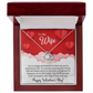 To My Wife - Best Gift For Valentine - Love Knot Necklace