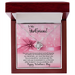 To My Girlfriend - Best Gift For Valentine - Love Knot Necklace