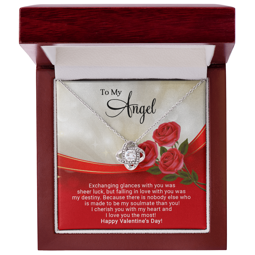 To My Angel - Best Gift For Valentine - Forever Love Necklace
