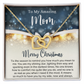 To My Amazing Mom - Christmas Gift - Interlocking Hearts Necklace