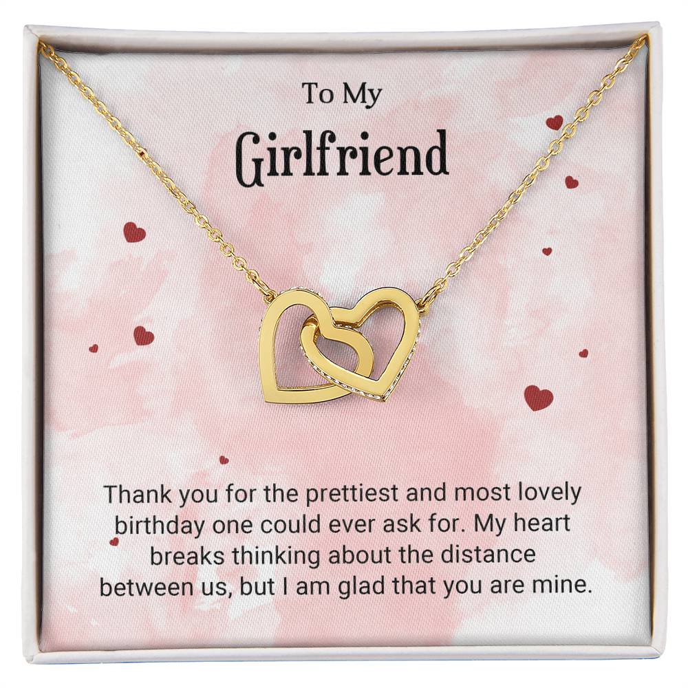 Gifts for Girlfriend - Interlocking Hearts Necklace