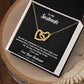 Amazing Soulmate Gift, Excellent Interlocking Hearts necklace Gift For Soulmate