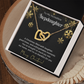Stepdaughter - Thankful - Christmas gift - Interlocking Hearts Necklace