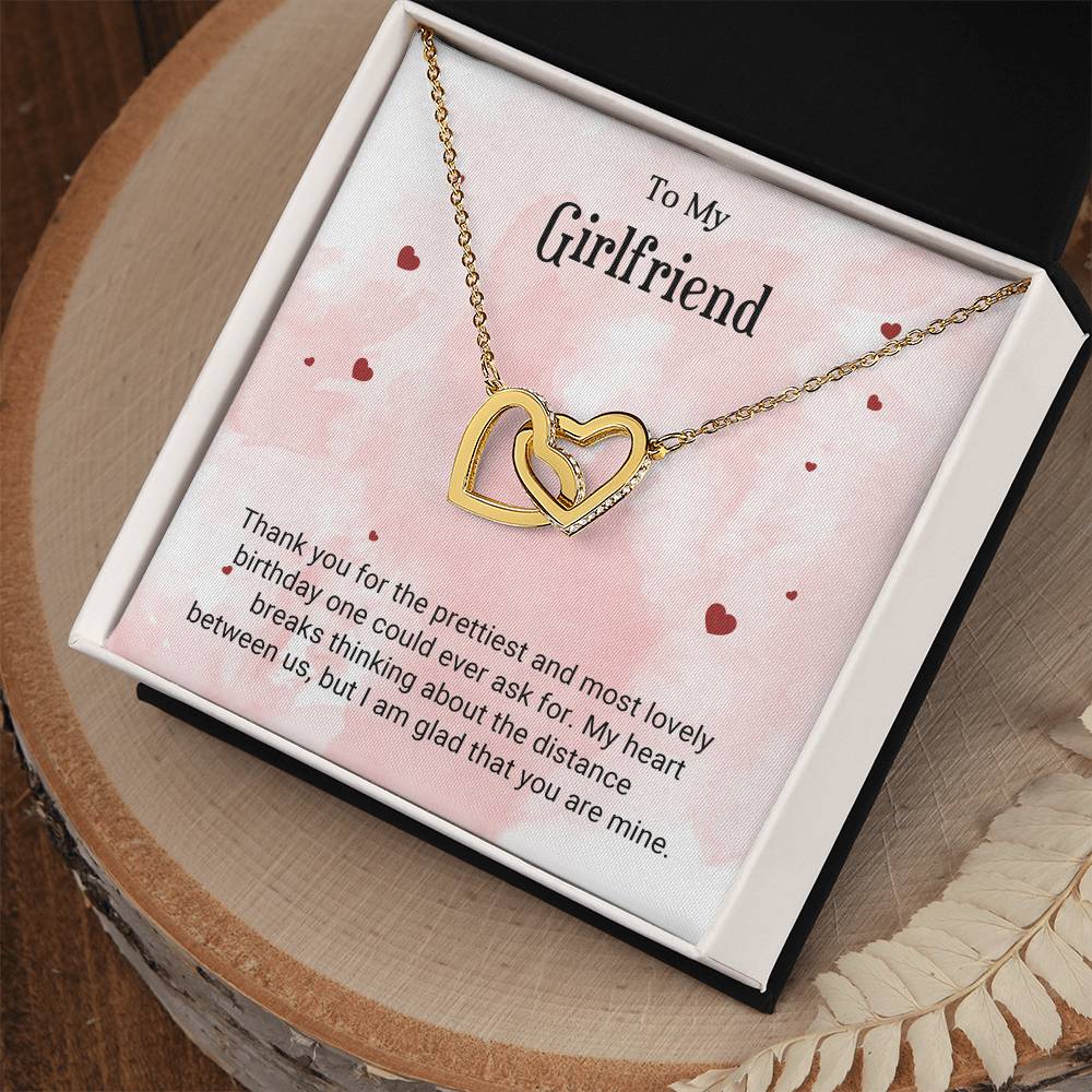 Gifts for Girlfriend - Interlocking Hearts Necklace