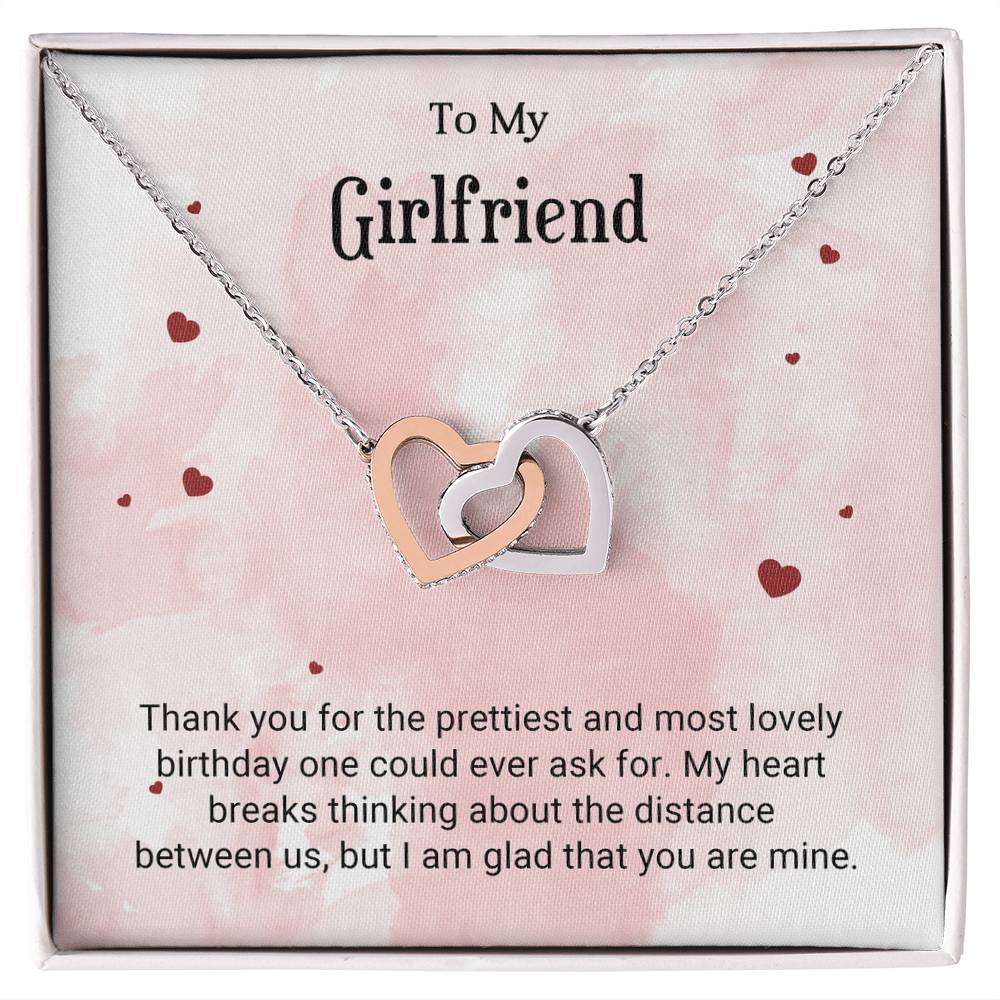 Gifts for Girlfriend - Interlocking Hearts Necklace