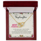 Stepdaughter - Grateful - Christmas gift - Interlocking Hearts Necklace