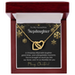 Stepdaughter - Thankful - Christmas gift - Interlocking Hearts Necklace