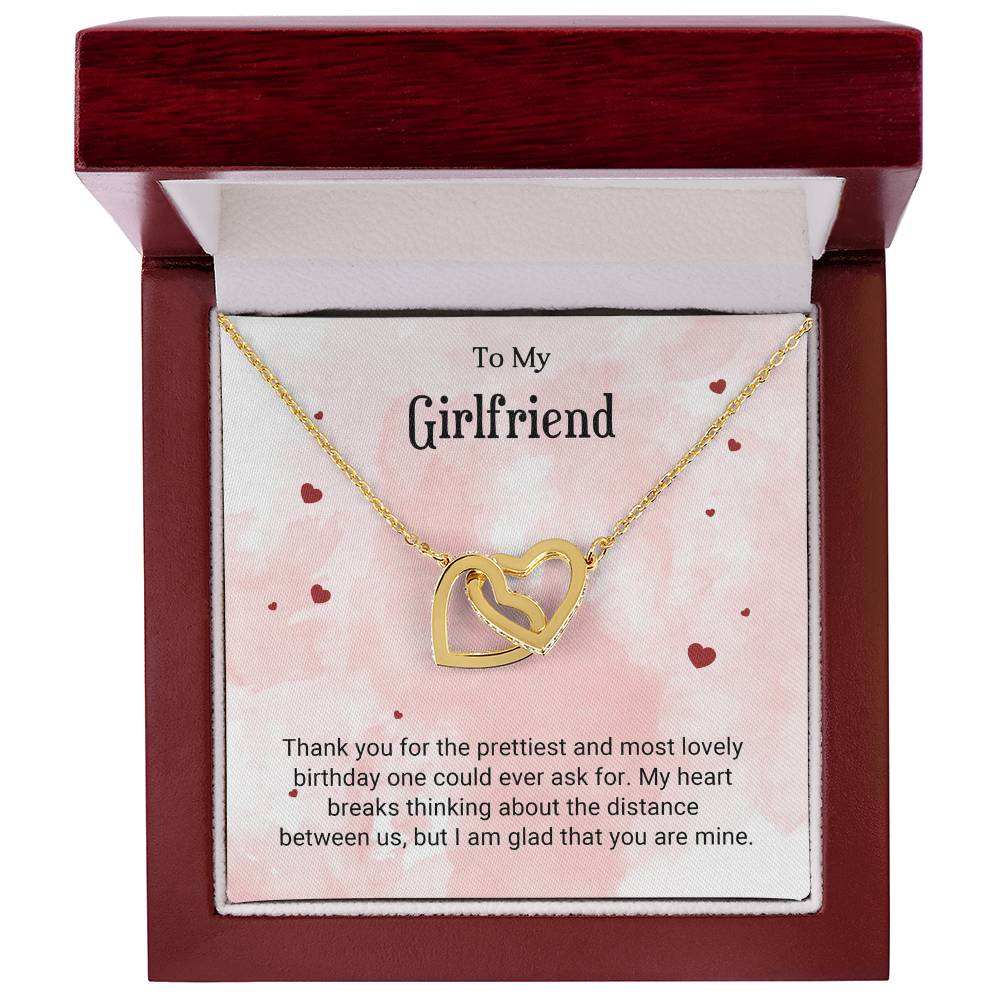 Gifts for Girlfriend - Interlocking Hearts Necklace