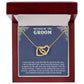 Amazing Gift for Mother of the Groom, Interlocking Hearts necklace for New Mom