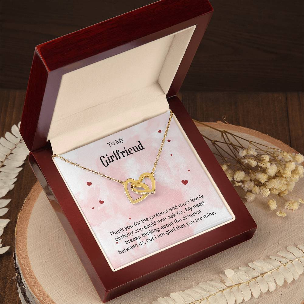 Gifts for Girlfriend - Interlocking Hearts Necklace