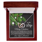 To My Wife - Christmas Gift - Interlocking Hearts Necklace