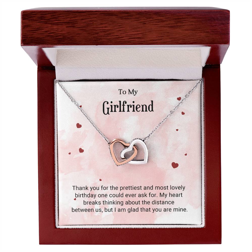 Gifts for Girlfriend - Interlocking Hearts Necklace