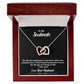 Amazing Soulmate Gift, Excellent Interlocking Hearts necklace Gift For Soulmate