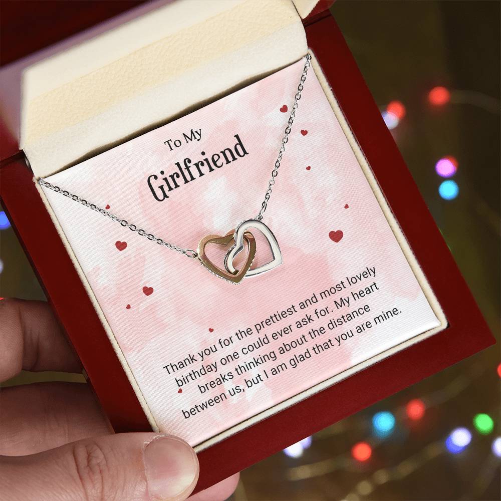 Gifts for Girlfriend - Interlocking Hearts Necklace