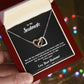 Amazing Soulmate Gift, Excellent Interlocking Hearts necklace Gift For Soulmate