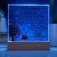 To My Soulmate - I Love You - Best Gift For Valentine's Day - Acrylic Square Plaque
