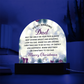 To My Amazing Dad - Best Gift for Christmas - Acrylic Dome Plaque
