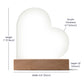 No Matter How Many Storms We May Whether  - Valentine's Day Best Gift For - Acrylic Heart Plaque