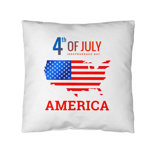 4th of July - America - Pillow - Indoor and Outdoor Pillow - USA Independence Day