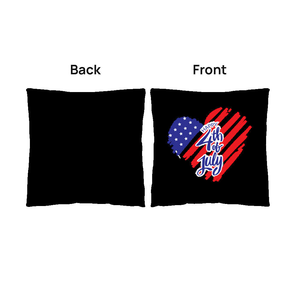 4th of July Pillow - Indoor and Outdoor Pillow - USA Independence Day