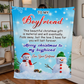 To My Boyfriend - Beautiful Christmas Gift - Jersey Fleece Blanket