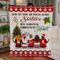 Sister will always be connected by heart - Best Gift for Christmas - Jersey Fleece Blanket