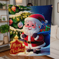 Santa - Best Gift for Christmas - Jersey Fleece Blanket