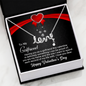 To My Girlfriend - I love you dear - Best Gift For Valentine - Scripted Love Necklace