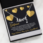 To My Girlfriend - Best Gift For Valentine - Scripted Love Necklace