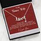 To My Future Wife - Best Gift for Scripted Love Necklace