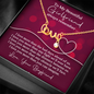 To My Beautiful Girlfriend - Always remember - Best Gift For Valentine - Scripted Love Necklace