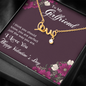 To My Girlfriend - You are the perfect - Best Gift For Valentine - Scripted Love Necklace