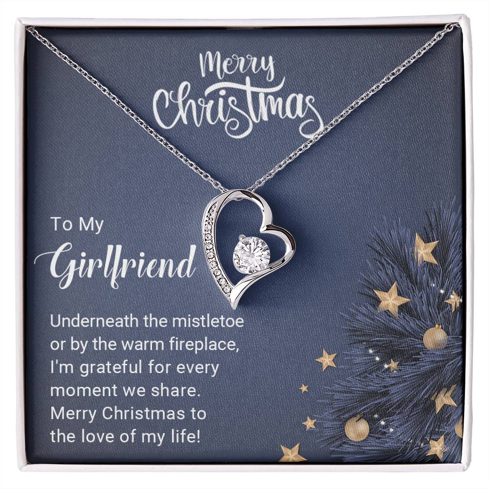 Girlfriend - Love Of My Life - Christmas Gift - Forever Love Necklace